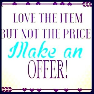 Open to all reasonable offers!